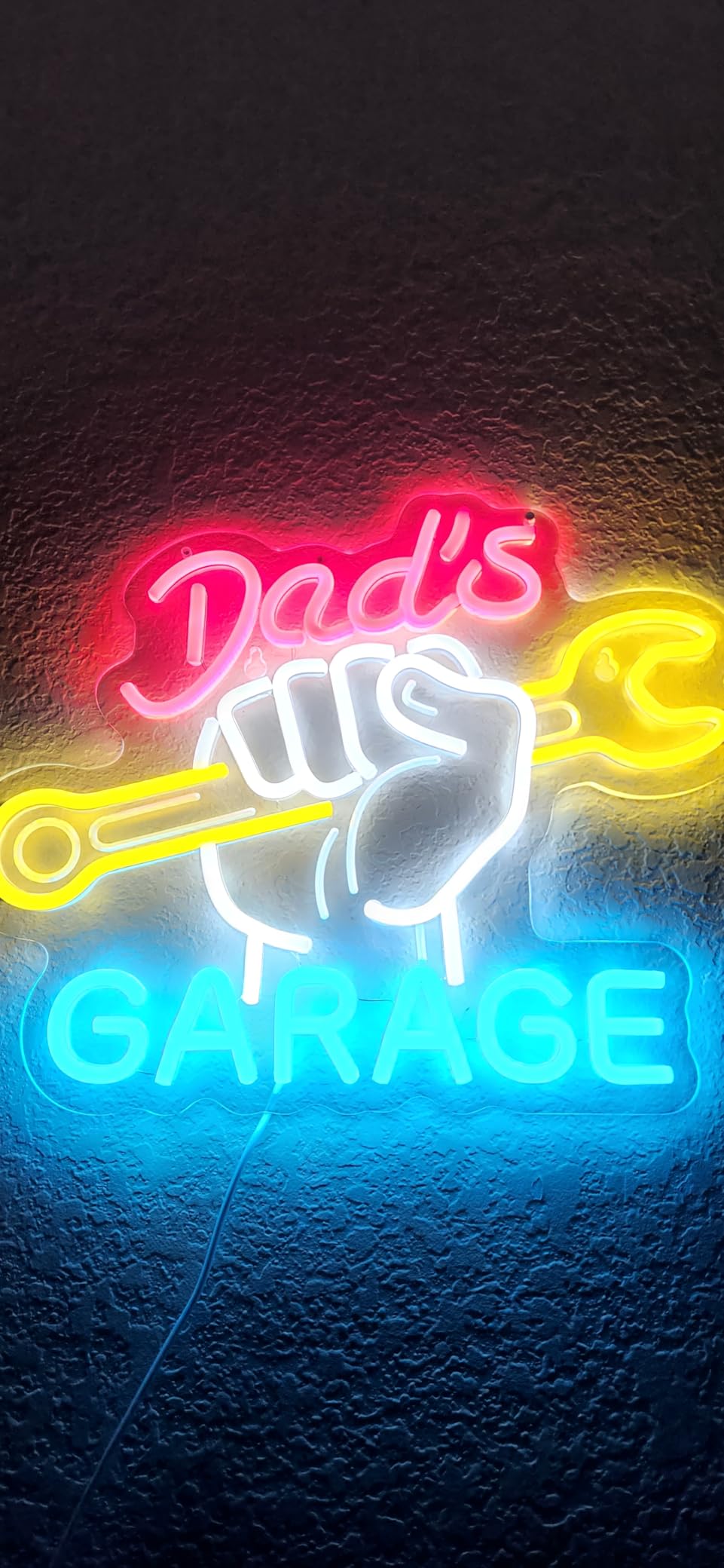 Always Happy Hour Beer Bar Neon Sign for Wall Décor Dimmable USB LED Neon Light for Home Tiki Bar Decor Man Cave Parties Gift customer photo 1