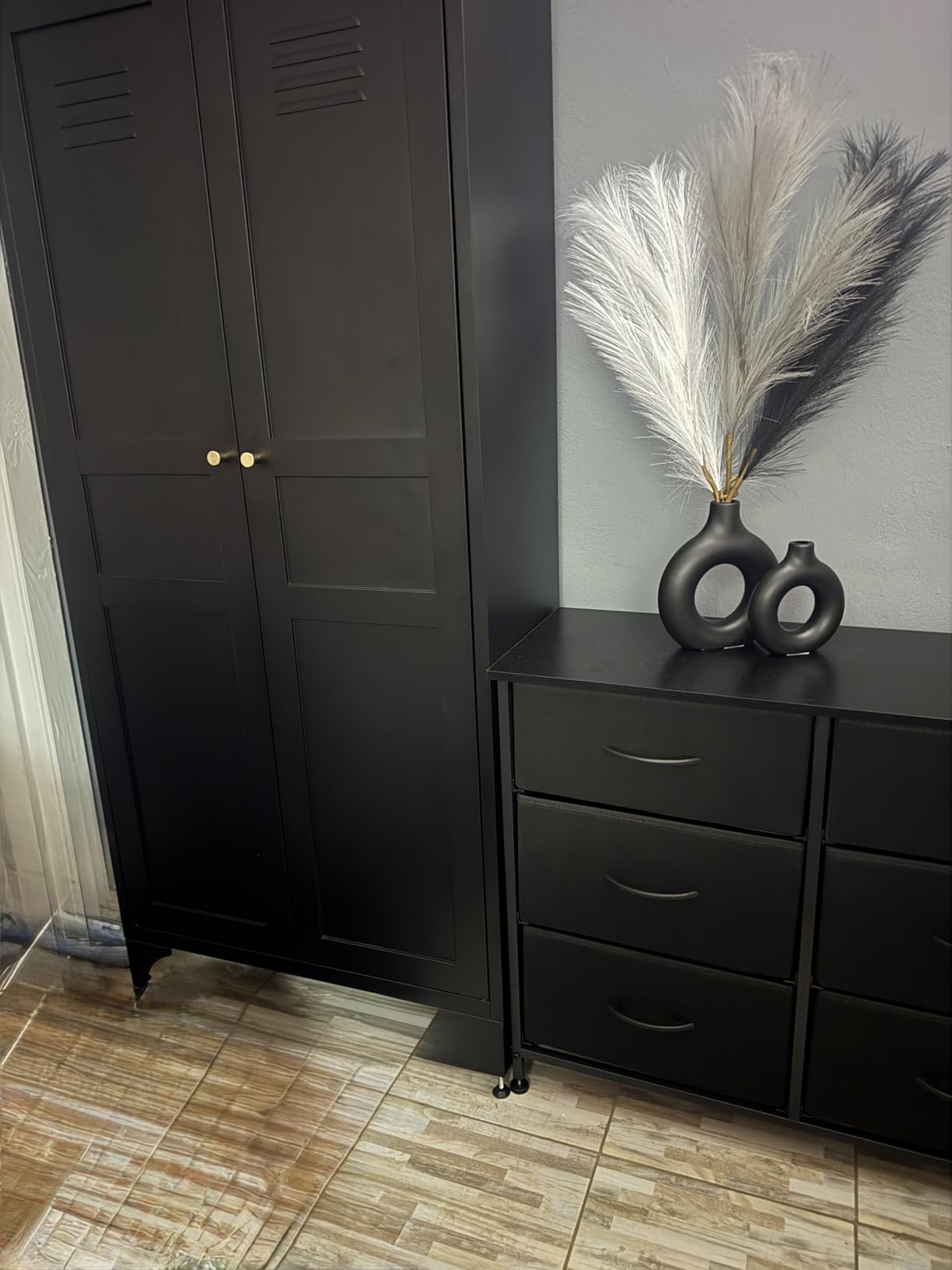 Huuger 78.7 inch Long Dresser for Bedroom, 15 Drawer Fabric Dresser for Closet, Large TV Stand for 65, 75, 85 inch TV, Wide Chest of Drawer with Storage, 78.7