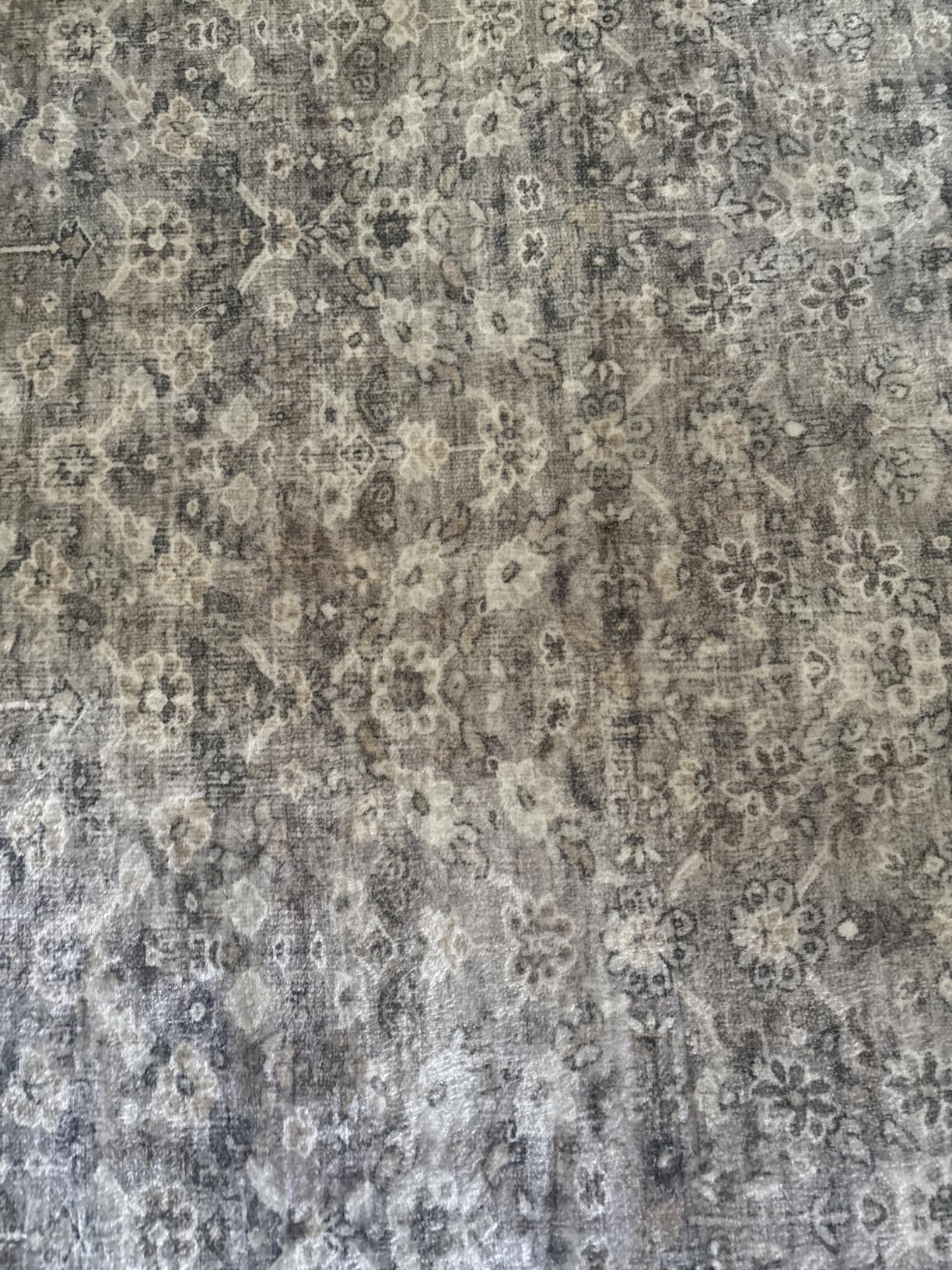 Machine Washable Rugs for Living Room: 9x12 Area Rugs for Bedroom Vintage Stain Resistant Non Slip Low Pile Lightweight Boho Carpet for Kitchen Dining Room Farmhouse customer photo 1
