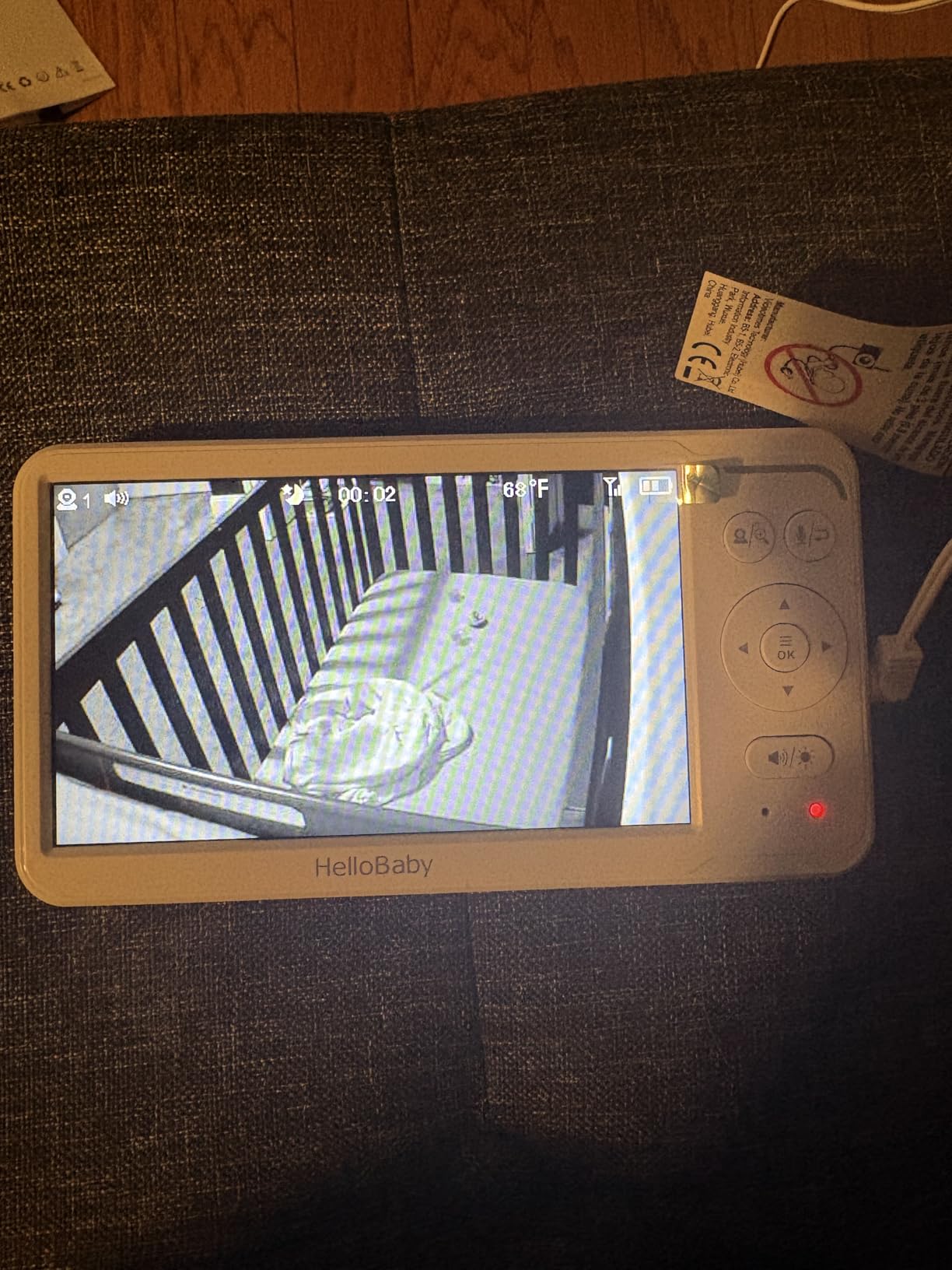 HelloBaby Baby Monitor with 2 Cameras, World First 6