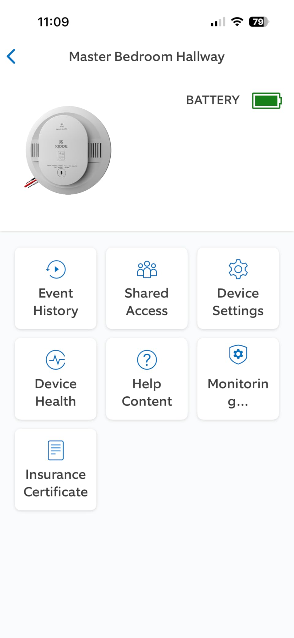 Kidde Smart Smoke and Carbon Monoxide Detector, Ring App Enabled, Wire-Free Interconnectivity, AA Battery Powered customer photo 1
