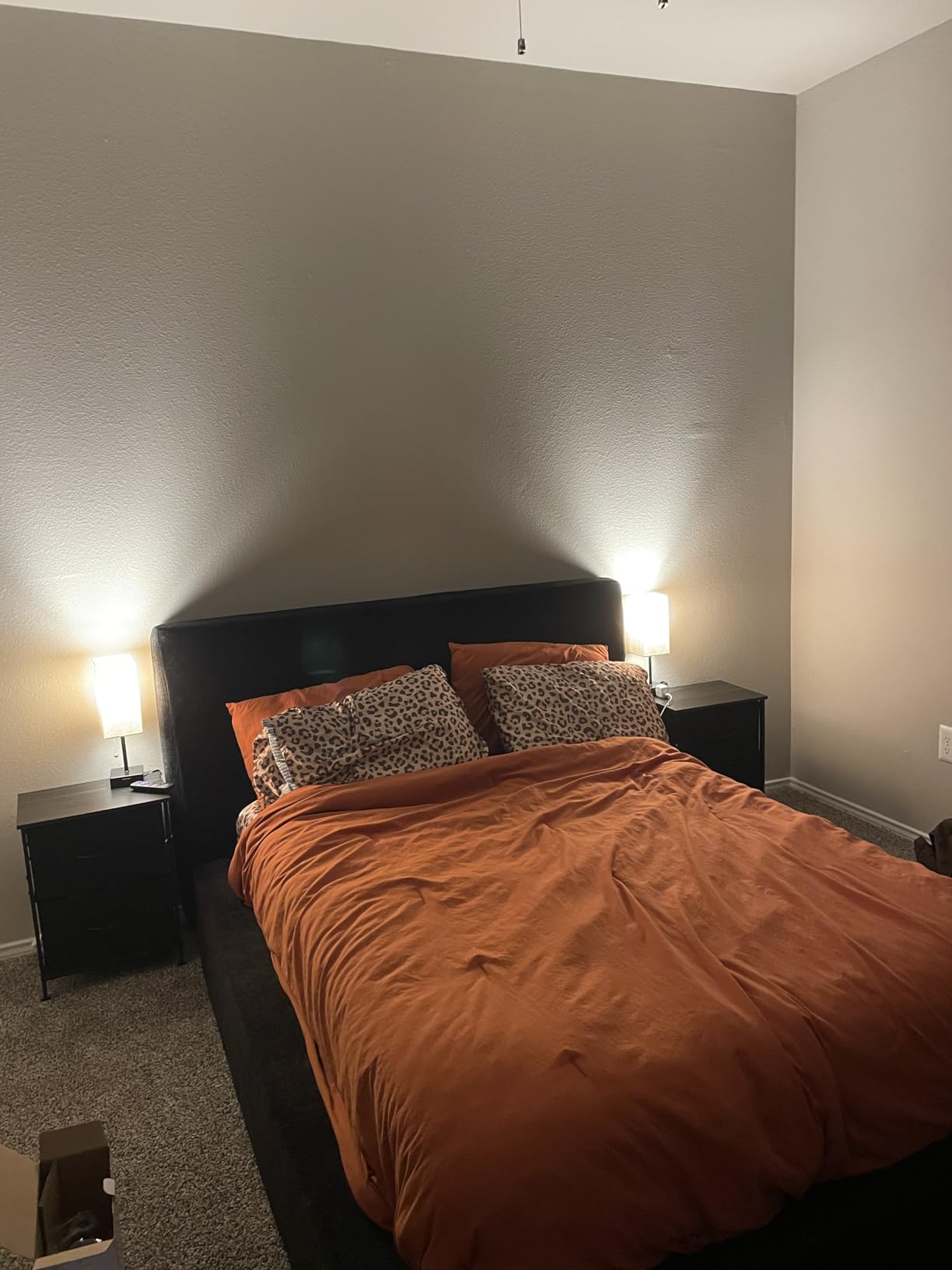 RECCI AirFrame Queen Bed Frame with Headboard, Cloud Upholstered Platform Bed Frame, 5 Inch Foam Cushioned, No Box Spring, Easy Assembly(Beige Chenille) customer photo 2