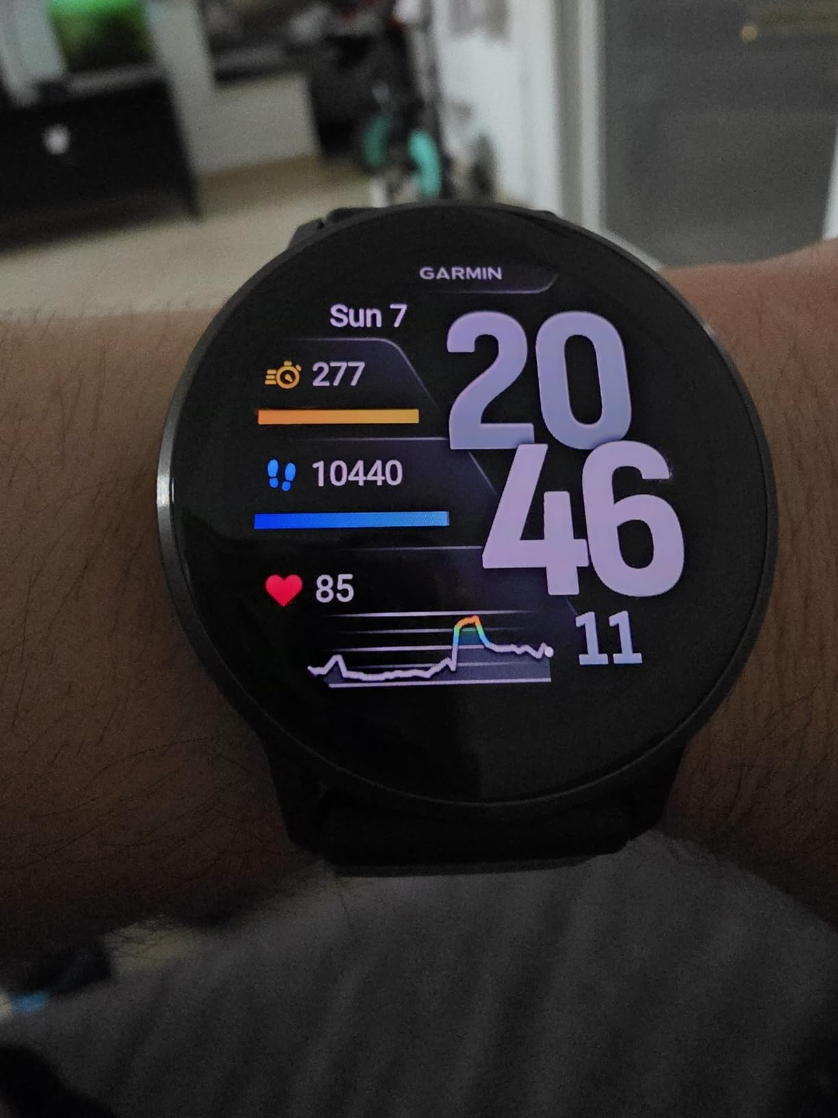 Venu 4, 45mm, Advanced Health and Fitness GPS Smartwatch, Bright Colorful Display, Built-in Flashlight, 12 Days of Battery Life, Slate with Black Silicone and Brown Leather Band - 2 Bands customer photo 2