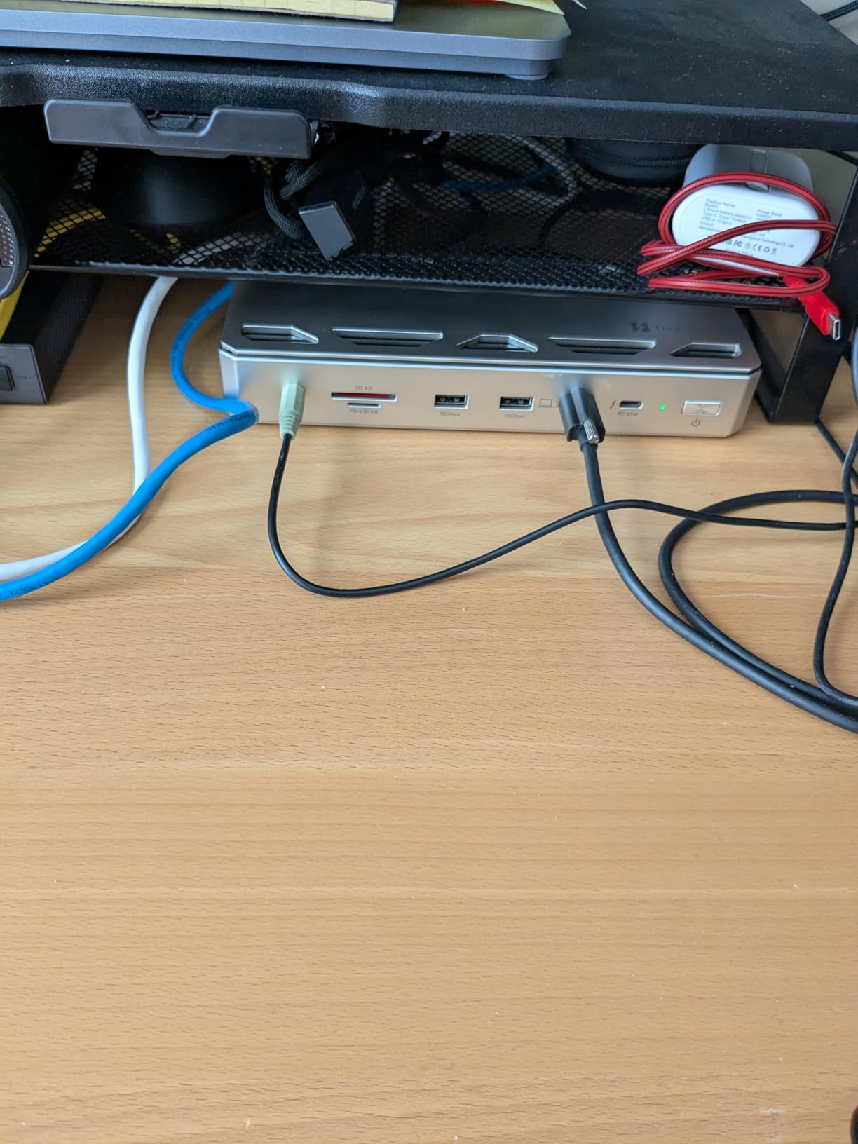 Intel Certified Thunderbolt 5 Dock - 12-in-1, 120Gbps Max Transfer, 140W PD, 2.5G Ethernet, 4x USB-A 3.2 Gen 2, SD4.0 customer photo 2