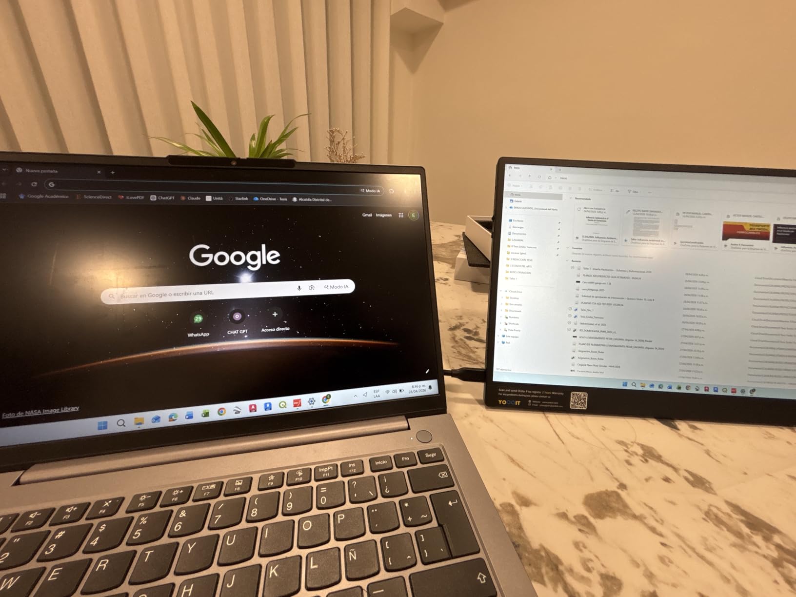 Yodoit 4K Portable Monitor 16