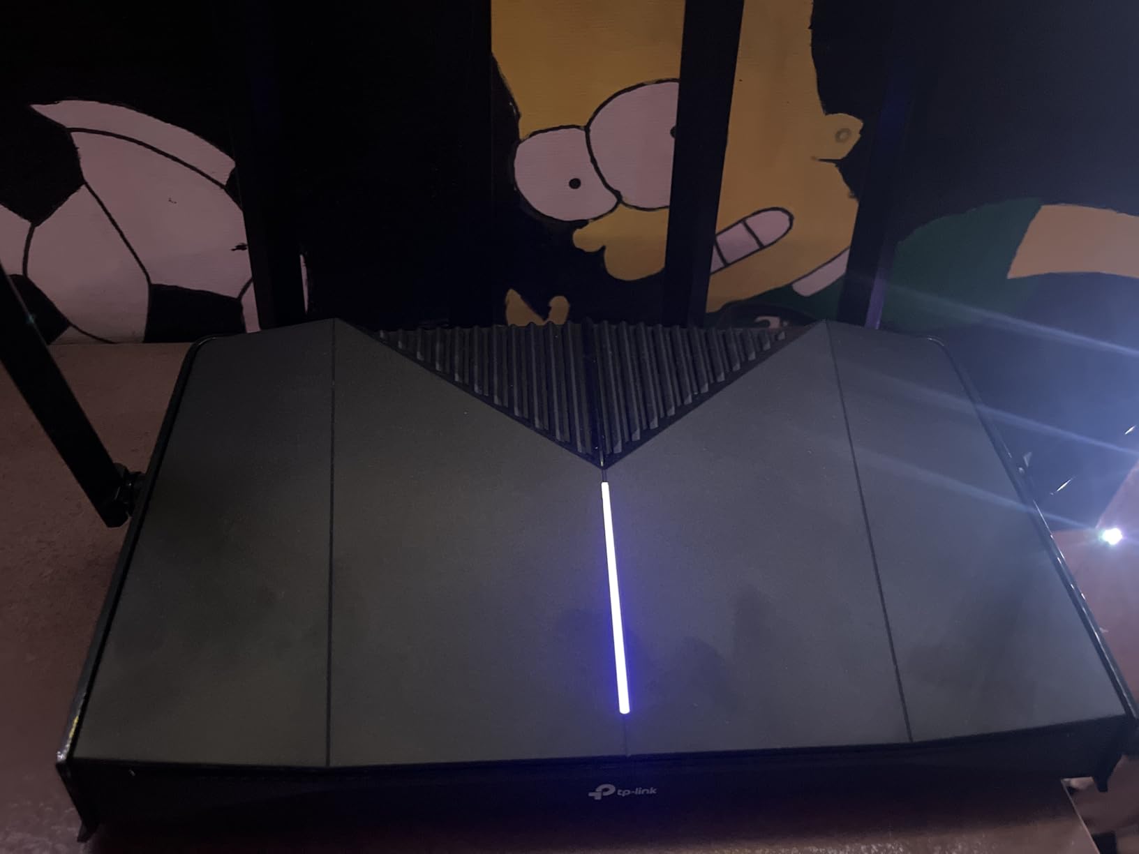 TP-Link Dual-Band BE6500 WiFi 7 Gaming Router Archer GE400, 6-Stream 6.5 Gbps, 2x2.5G + 3x1G, Game Acceleration, Dedicated Gaming Port & Panel, RGB Lighting customer photo 1