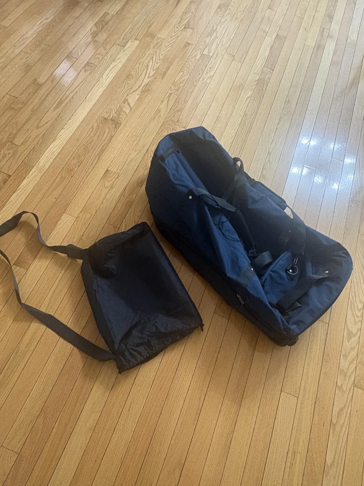 Rolling Duffle Bag with Wheels, 110L/140L Expandable Soft-Sided Foldable Duffle Bag with 2 Rubber Wheels, Packable 32