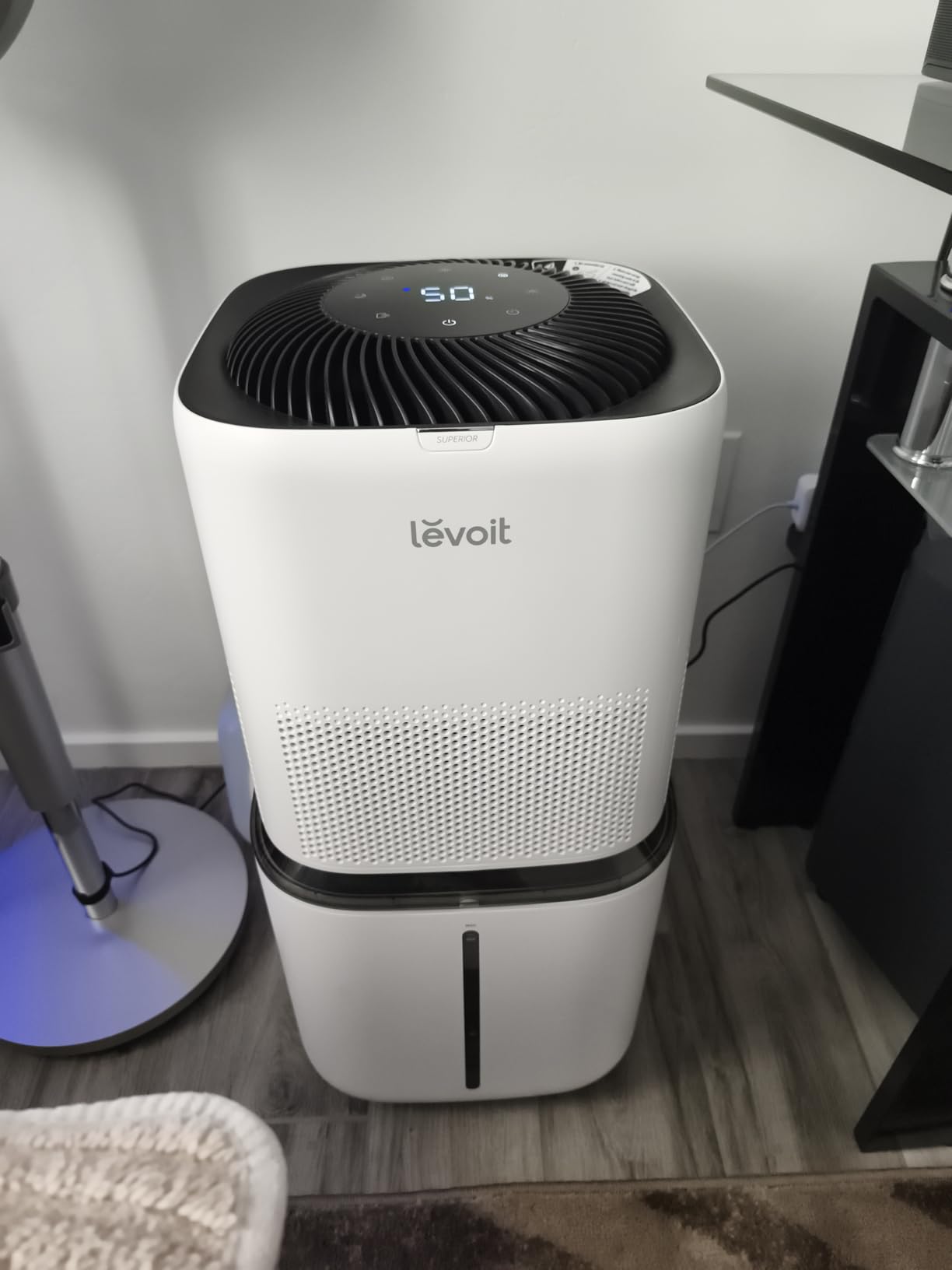 LEVOIT Superior 6000S Smart Evaporative Humidifiers for Home Whole House up to 3000ft², 23L, Last 72-Hour, Premium Filter, Dry Mode, Wheels & Water Fill Hose, Foldable Storage, Sleep Mode, New Edition customer photo 2