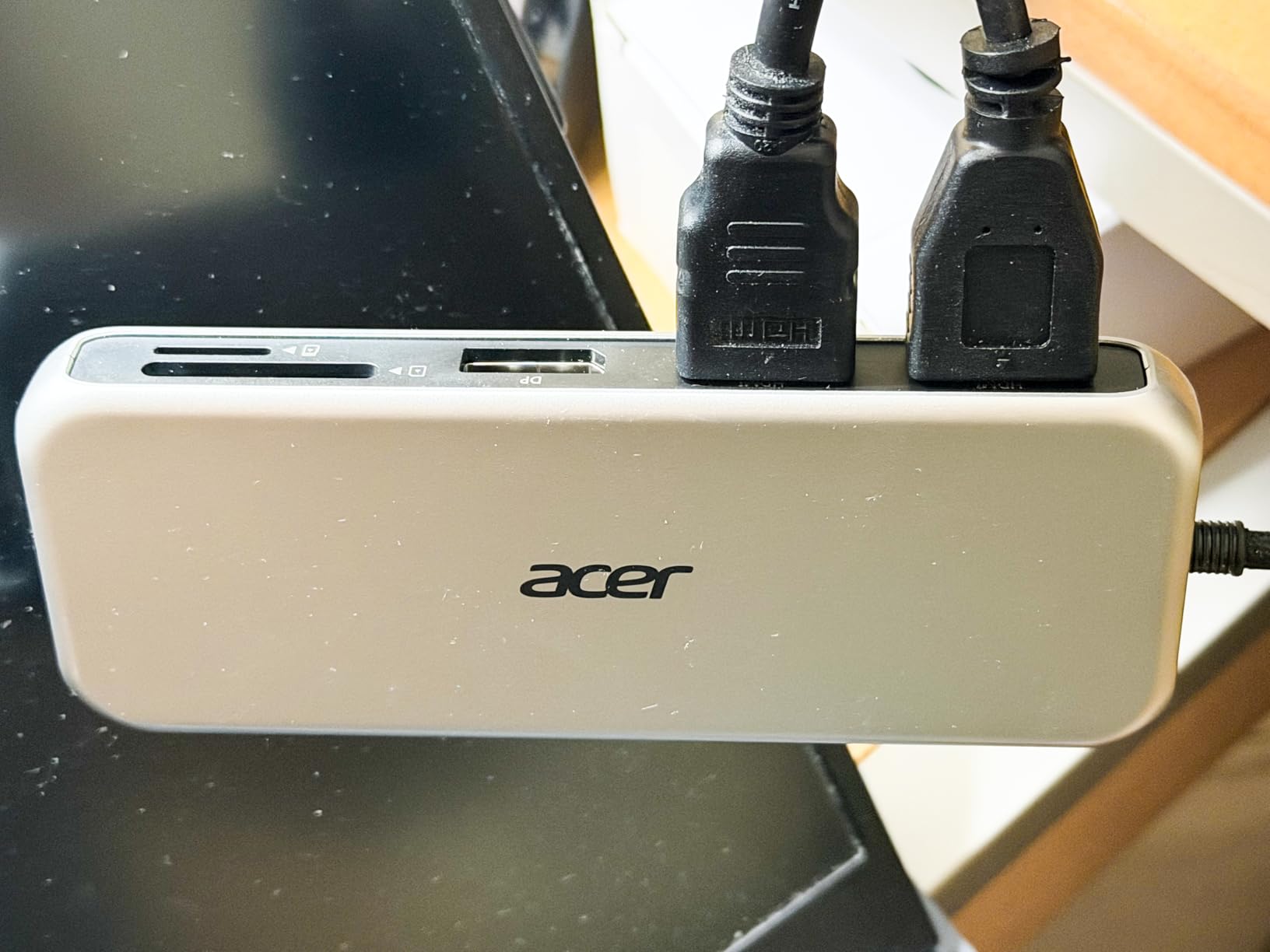 Acer Laptop Docking Station 3 Monitors, 11-in-1 USB C Docking Station with 8K DP, HDMI 4K@60Hz, 10Gbps Data, 1 Gbps Ethernet Hub, 100W Power Delivery, SD/TF, USB C Hub Multiport Adapter for Laptop customer photo 2