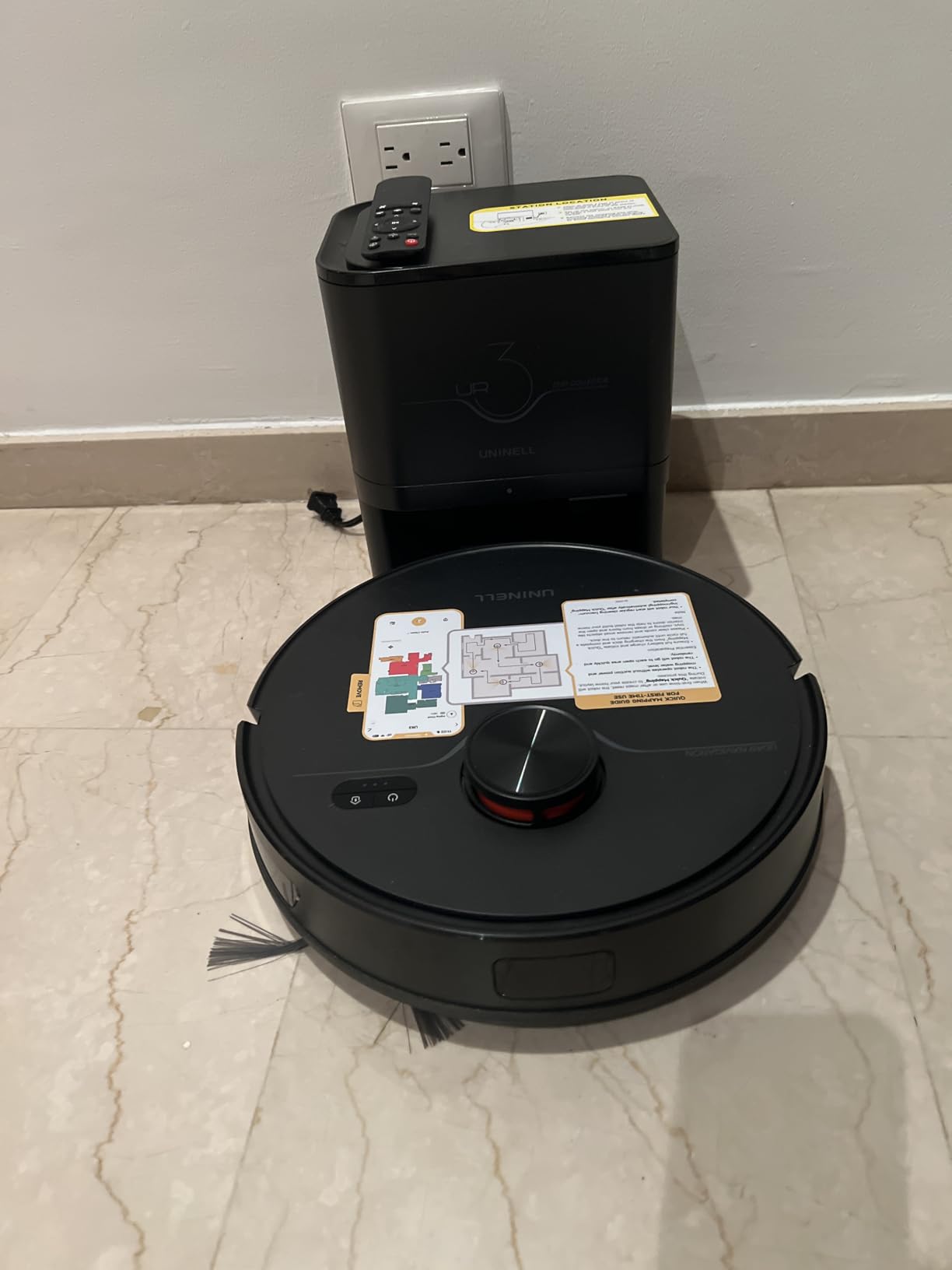 Robot Vacuum and Mop with Self-Emptying Station, 7000Pa Suction for Pet Hair on Carpets, LiDAR Navigation Creates No-Go Zones, Quiet, Works with Alexa, Ideal for Hardwood Floors & Multi-Floor Homes customer photo 2