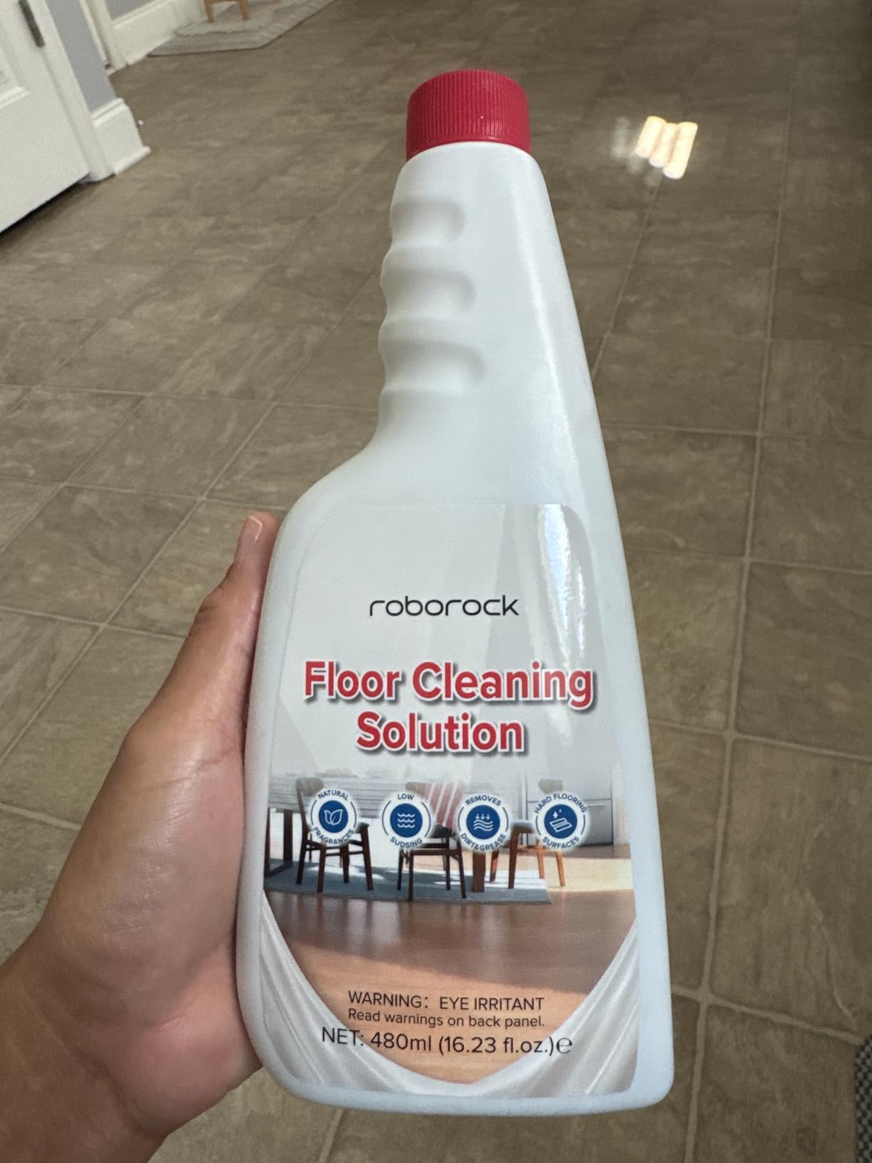 roborock Qrevo S Pro Robot Vacuum and Mop, 18,500Pa Suction, Multifunctional Dock with 167F Mop Self-Cleaning, Smart Obstacle Avoidance, Anti-Tangle Brush, Liftable Spinning Mop, White customer photo 1