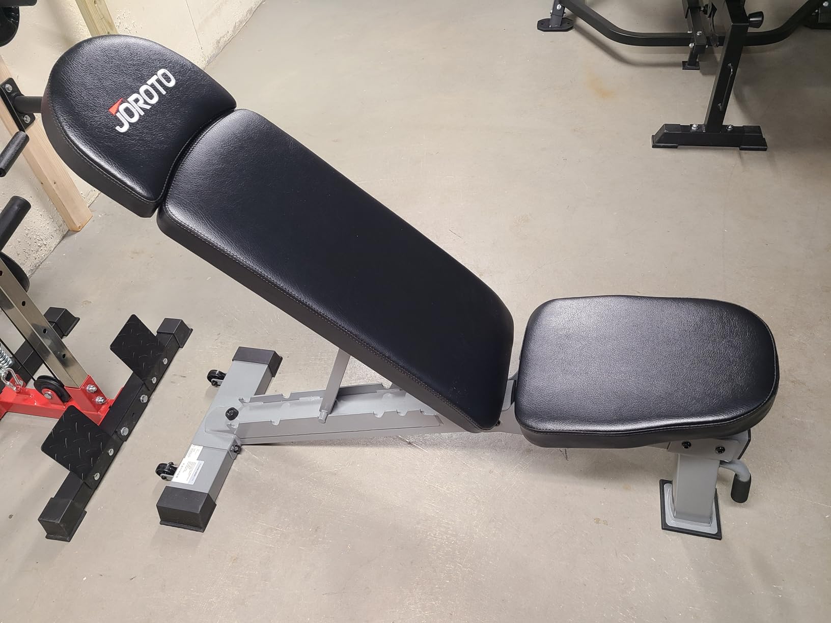 JOROTO Adjustable Weight Bench for Home Gym, Heavy-duty 1300LB Capacity | Strength Training, Bench Press, Decline, Incline, 34