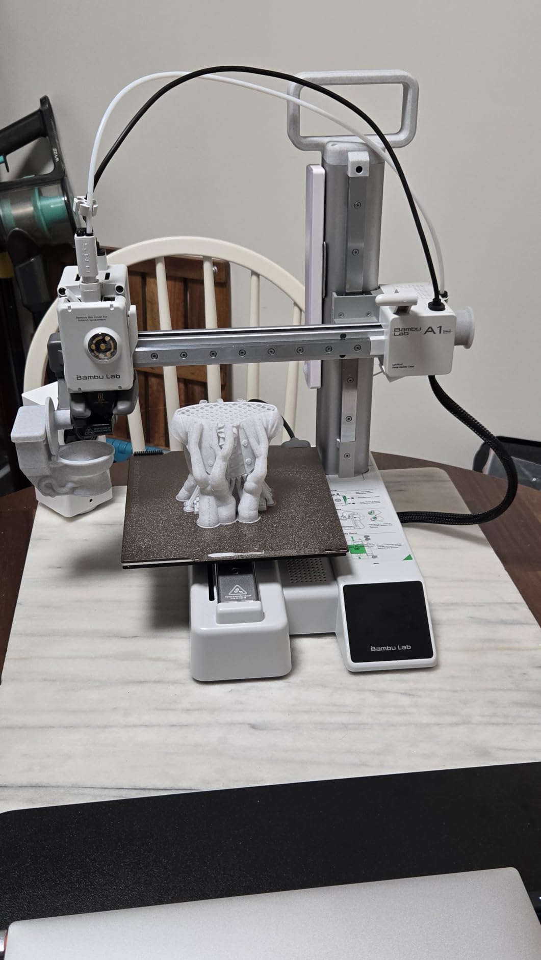 Bambu Lab A1 mini 3D Printer + LED Lamp Kit, Ready-to-Use for Beginners | Beginner-Friendly Ecosystem with MakerWorld Model Library,Full-Auto Calibration & Active Flow Rate Compensation, ≤48 dB Quiet customer photo 2
