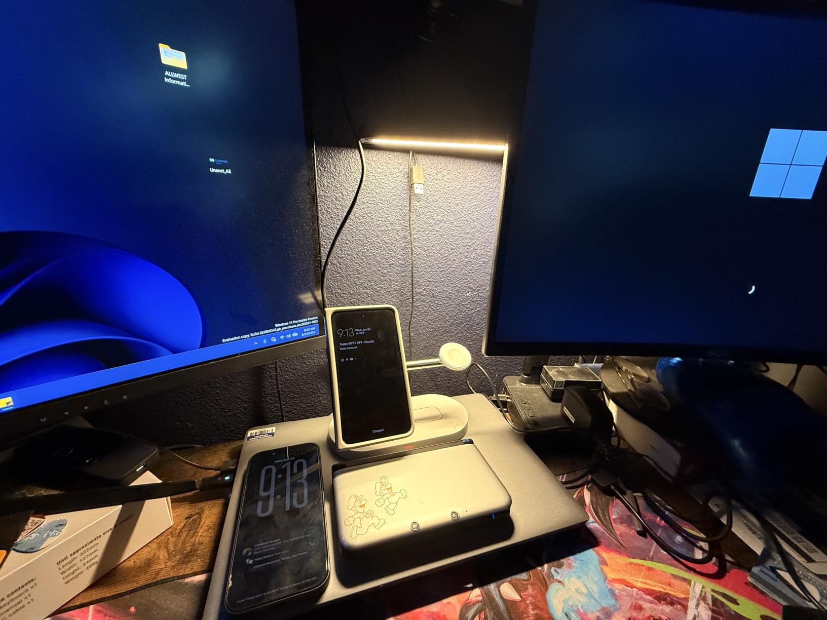 LED Desk Lamp with Power Strip, 3 AC Outlets & 4 USB Ports (2 USB-C), Stepless Dimming & 2800K-6500K Eye-Caring Desk Light, Foldable Table Lamp with 5FT Cord for Home Office, Dorm Room Essentials customer photo 1