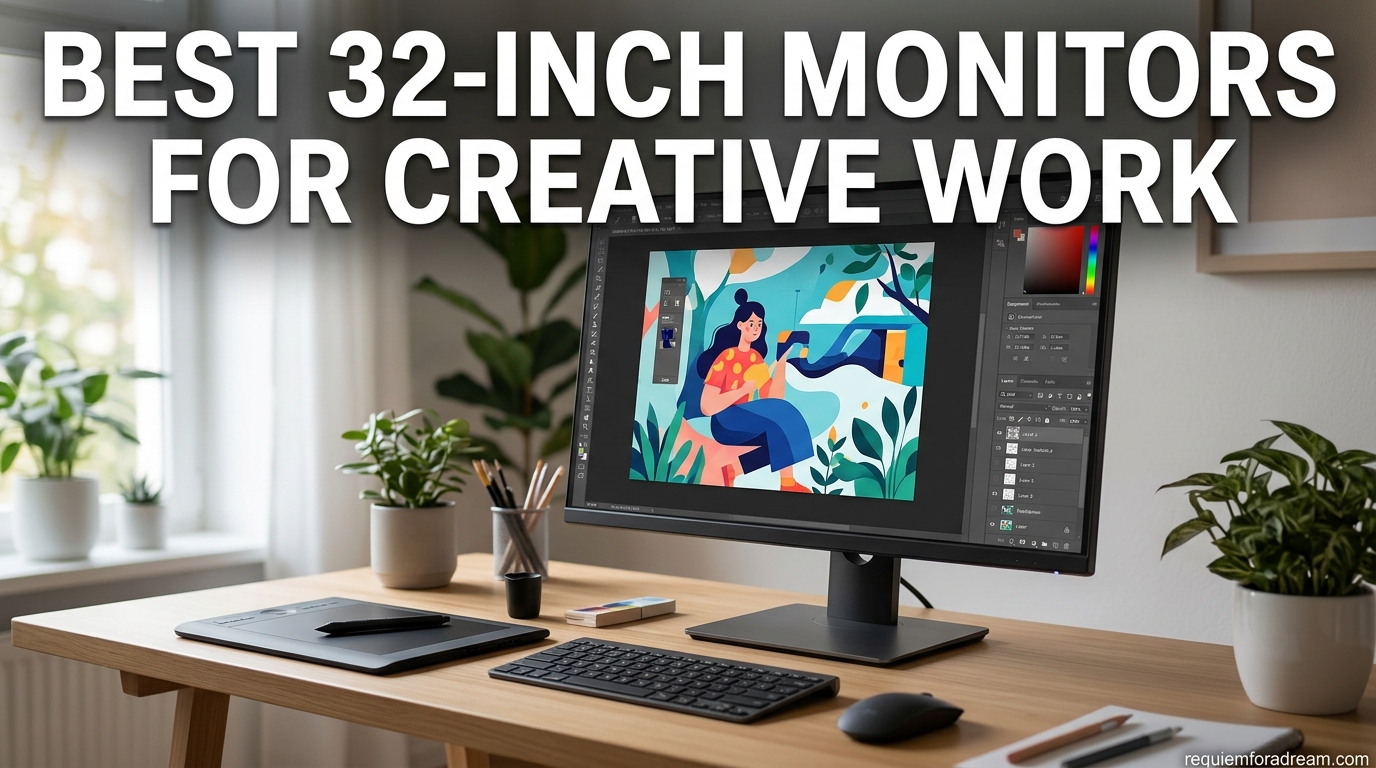 Best 32-Inch Monitors for Creative Work