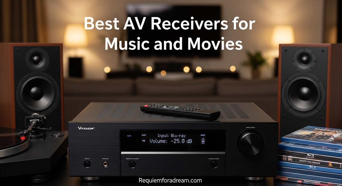 Best AV Receivers for Music and Movies