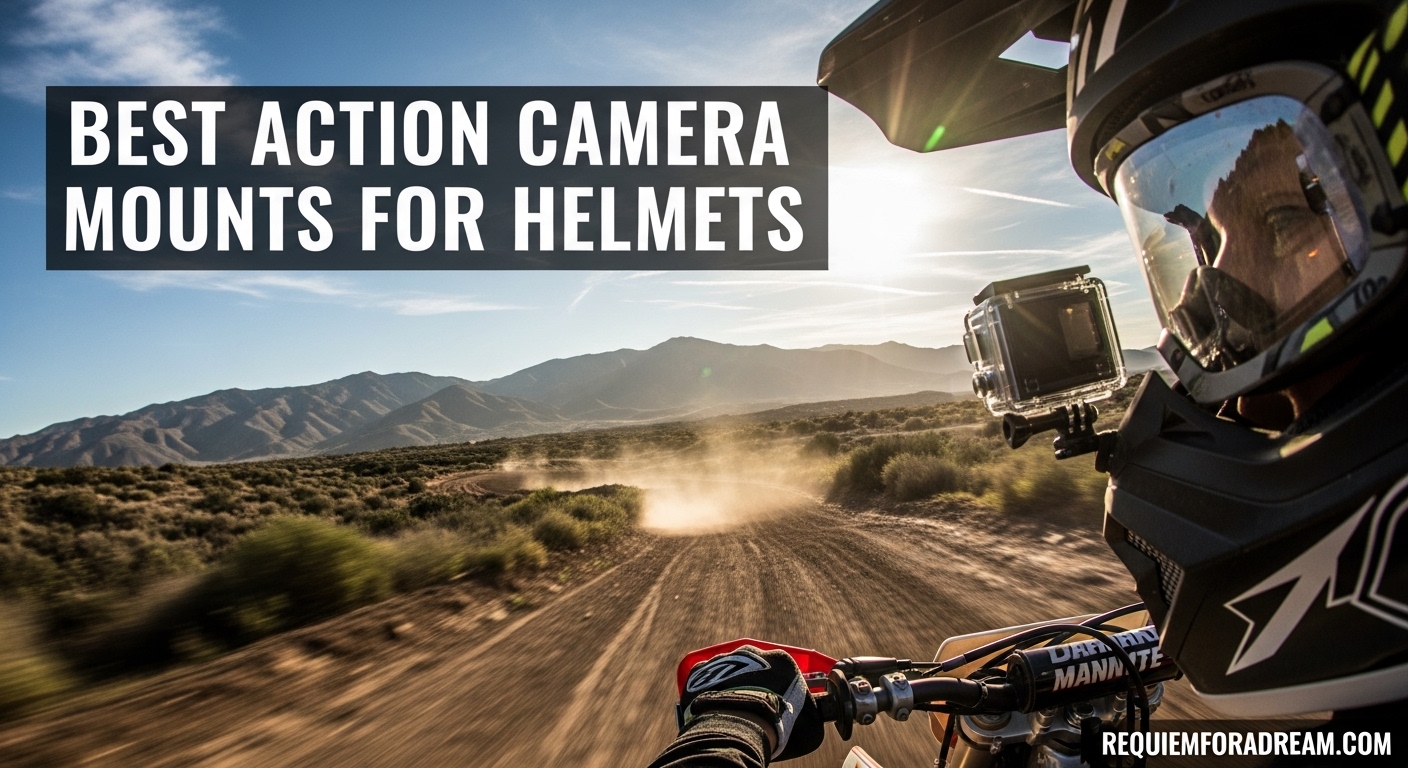 Best Action Camera Mounts for Helmets