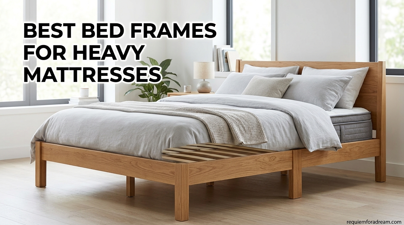 Best Bed Frames for Heavy Mattresses