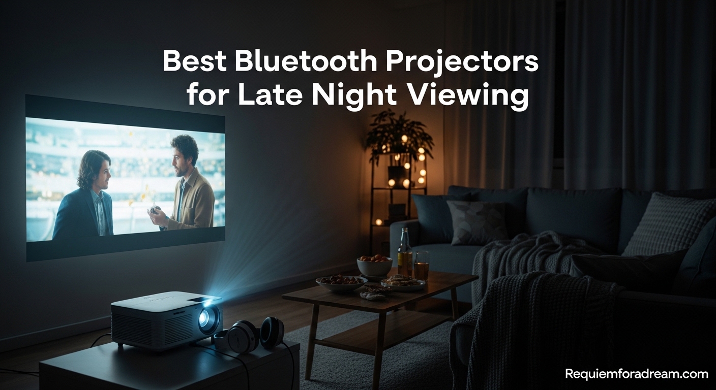 Best Bluetooth Projectors for Late Night Viewing