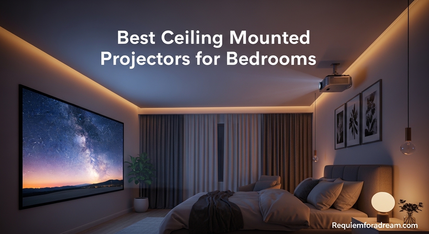 Best Ceiling Mounted Projectors for Bedrooms