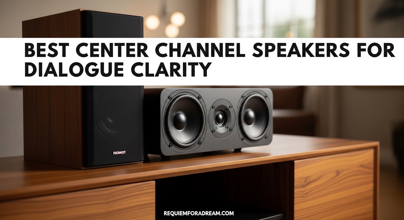 Best Center Channel Speakers for Dialogue Clarity
