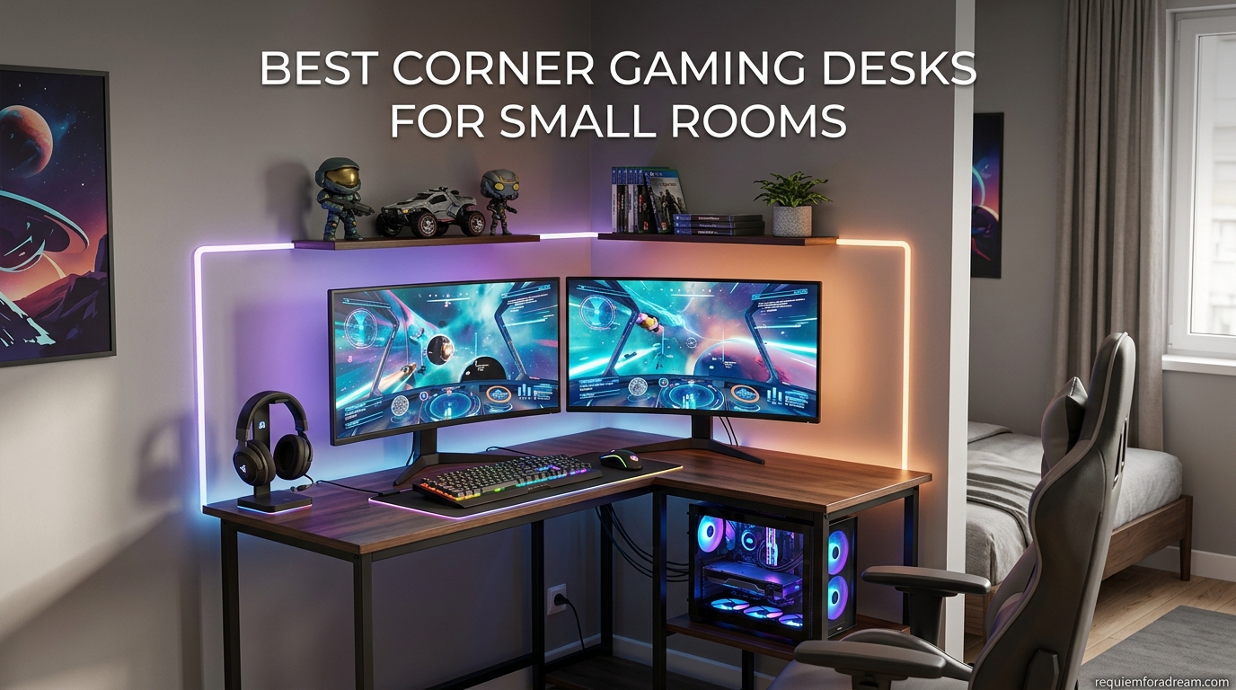 Best Corner Gaming Desks for Small Rooms