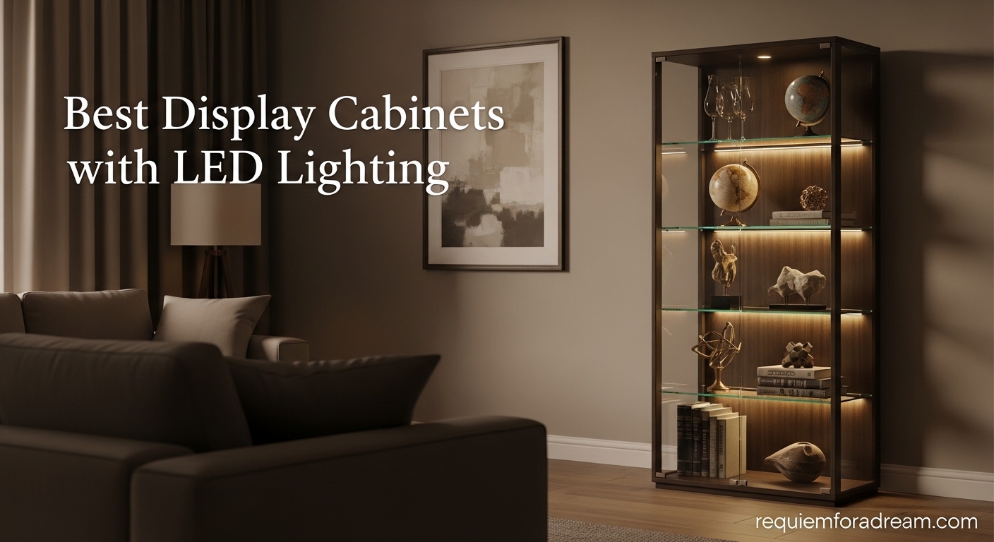 Best Display Cabinets with LED Lighting