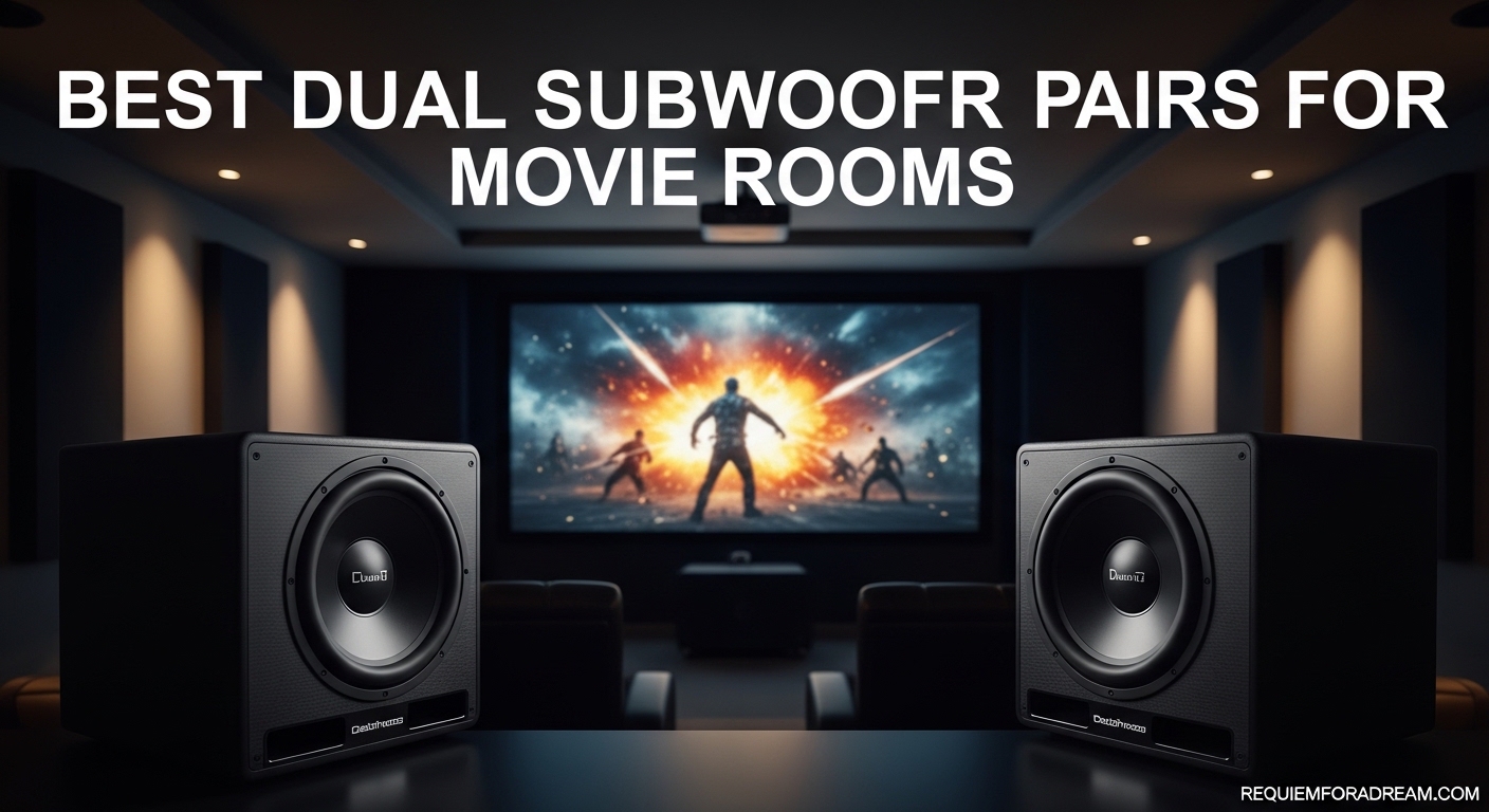 Best Dual Subwoofer Pairs for Movie Rooms