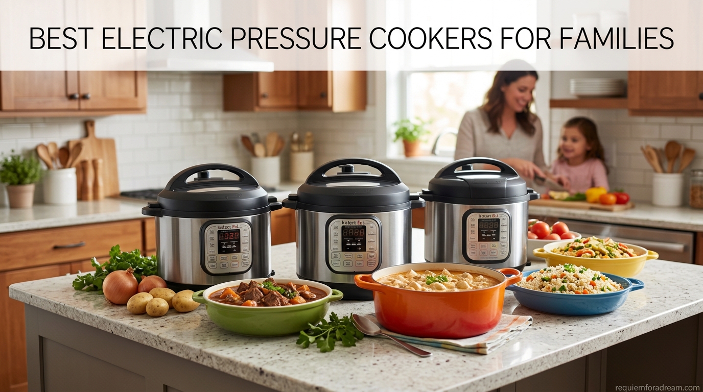 Best Electric Pressure Cookers for Families