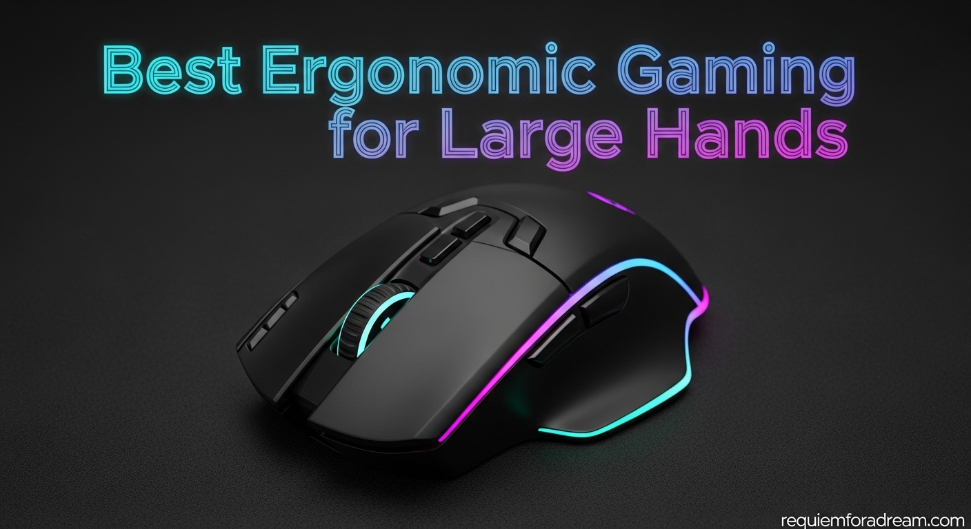 Best Ergonomic Gaming Mice for Large Hands