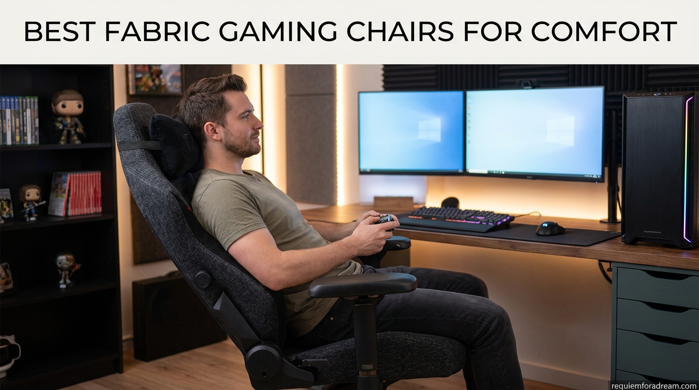 Best Fabric Gaming Chairs for Comfort
