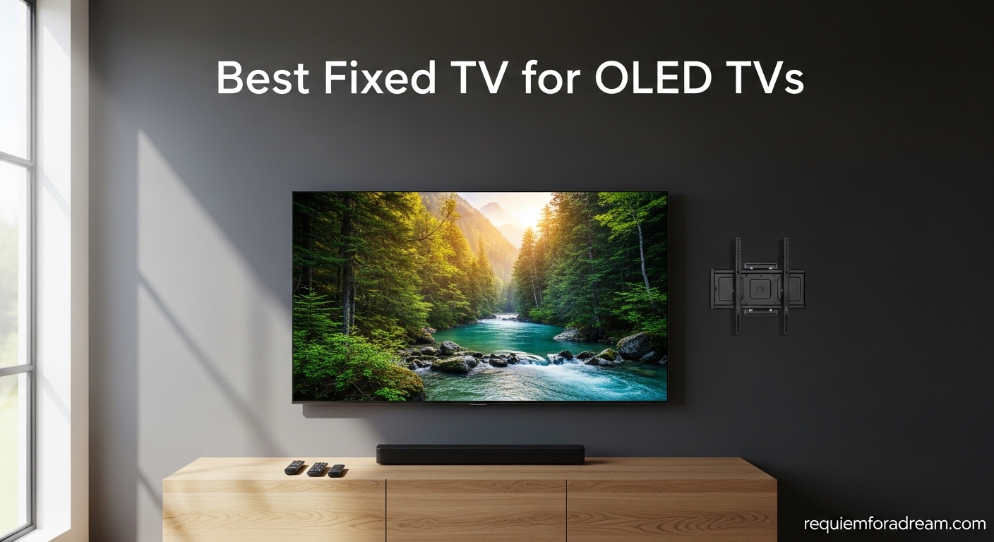 Best Fixed TV Mounts for OLED TVs