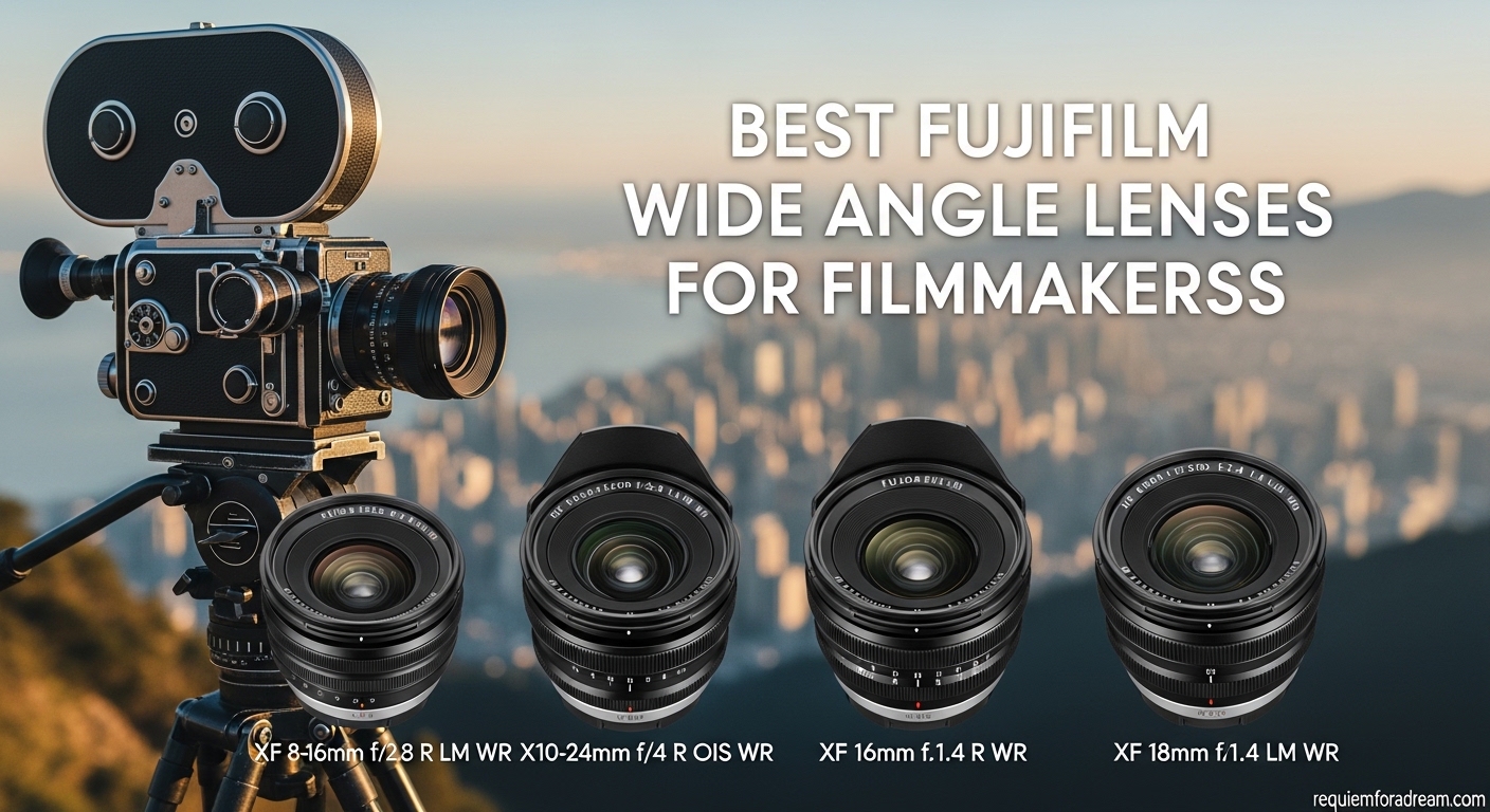 Best Fujifilm Wide Angle Lenses for Filmmakers