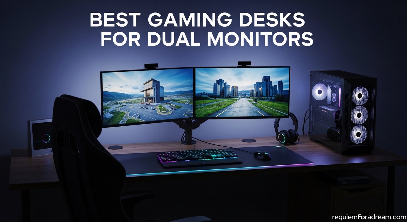 Best Gaming Desks for Dual Monitors
