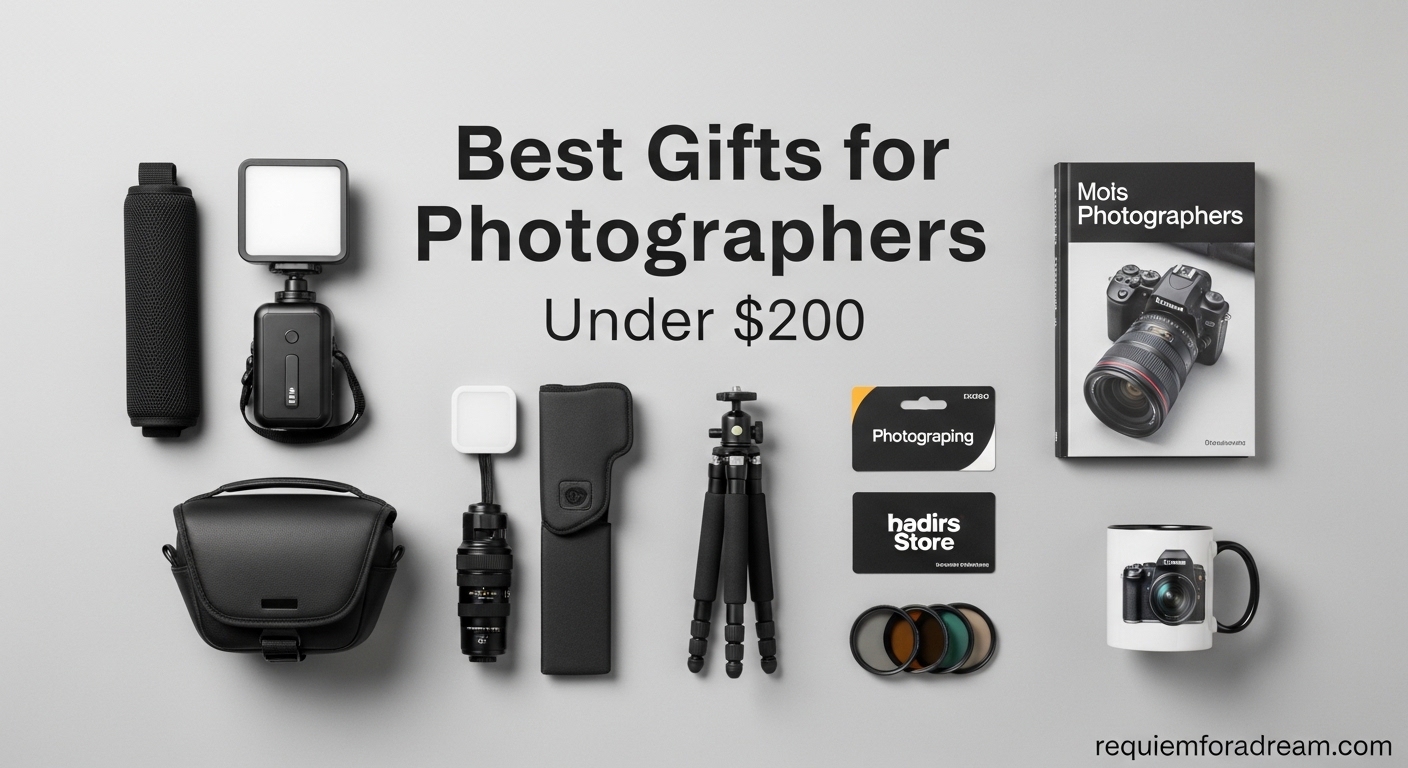 Best Gifts for Photographers Under $200