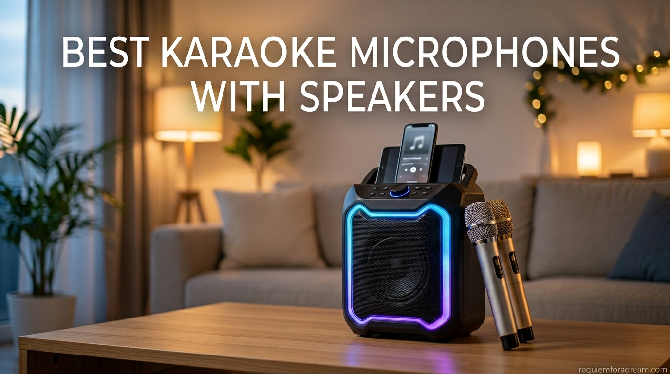 Best Karaoke Microphones with Speakers