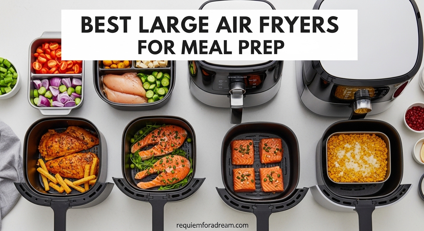 Best Large Air Fryers for Meal Prep