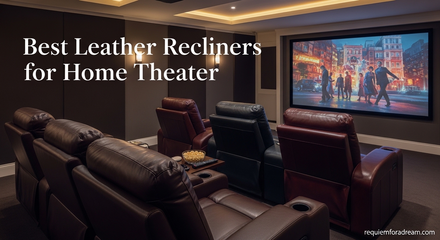 Best Leather Recliners for Home Theater