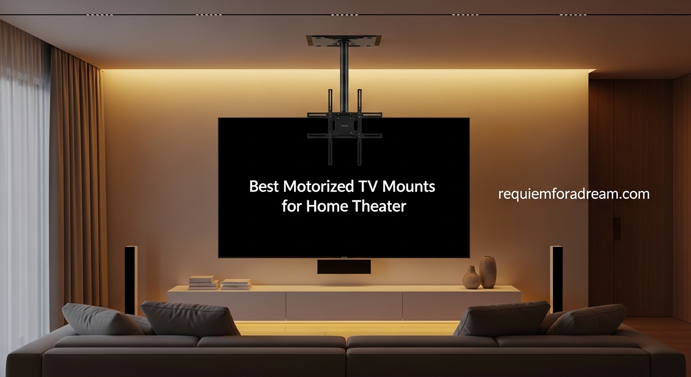 Best Motorized TV Mounts for Home Theater