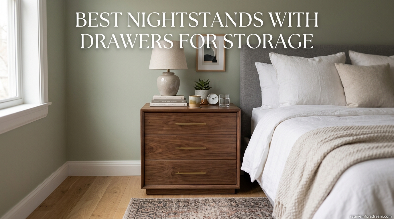 Best Nightstands with Drawers for Storage