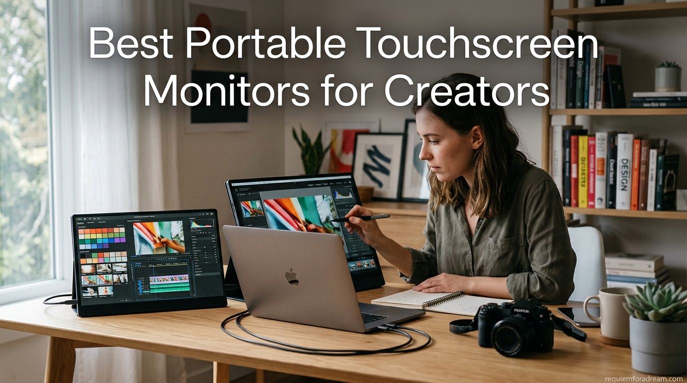 Best Portable Touchscreen Monitors for Creators