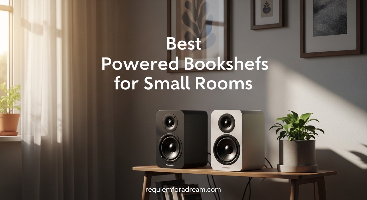 Best Powered Bookshelf Speakers for Small Rooms