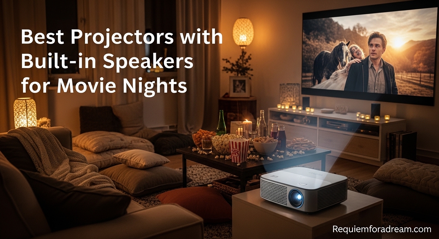 Best Projectors with Built in Speakers for Movie Nights