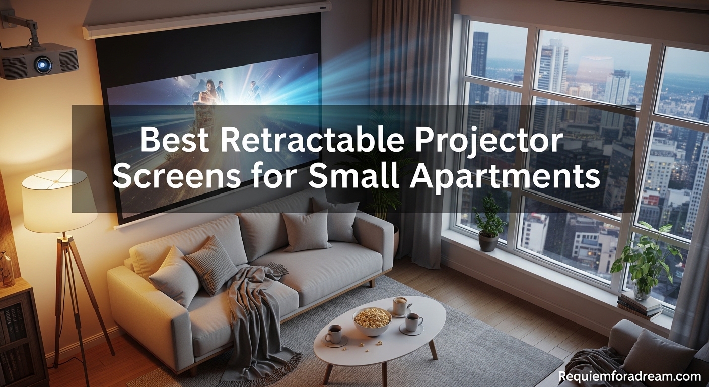 Best Retractable Projector Screens for Small Apartments