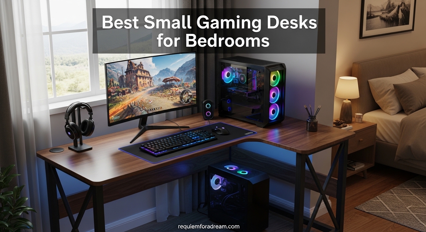 Best Small Gaming Desks for Bedrooms