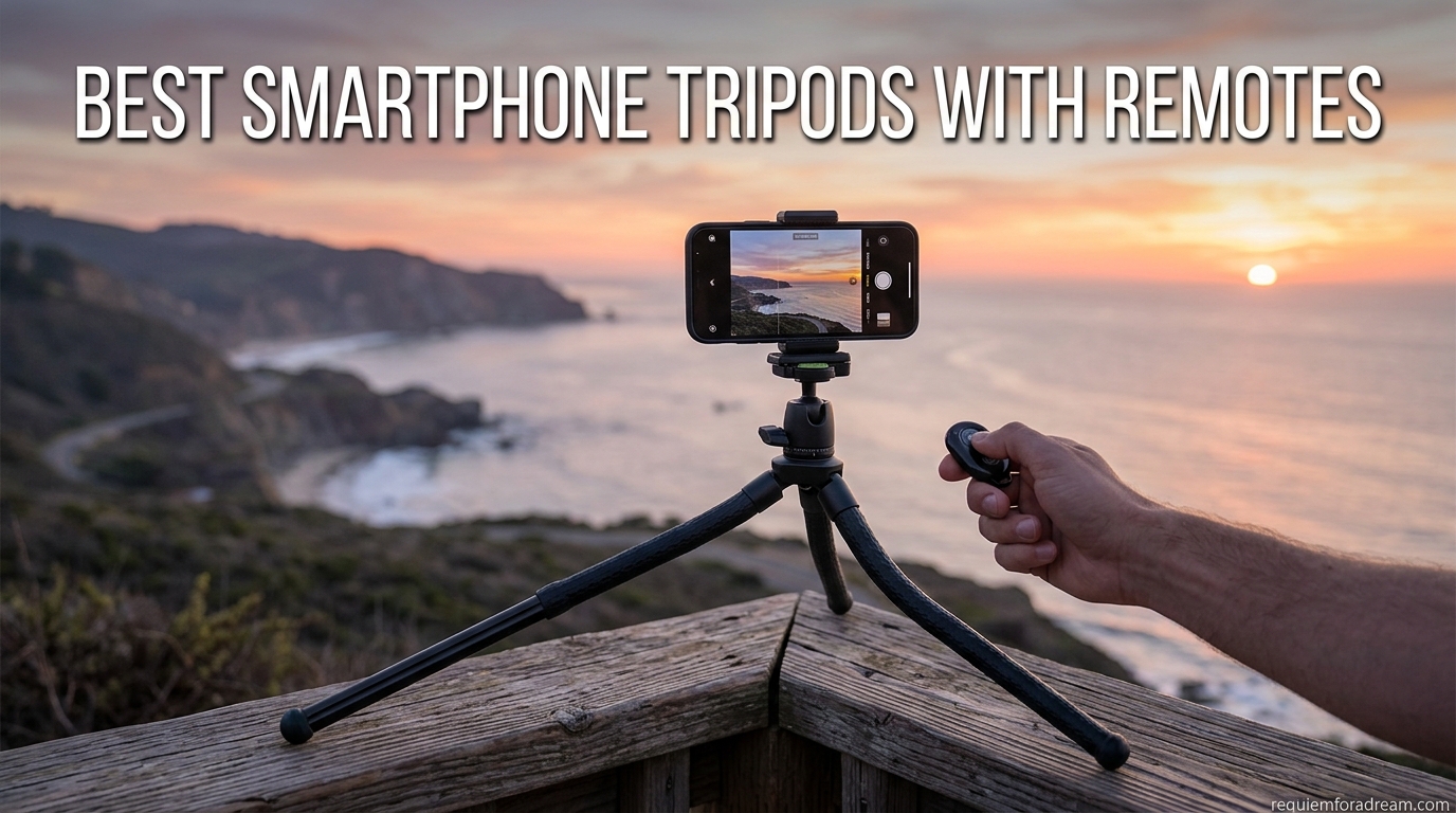 Best Smartphone Tripods with Remotes