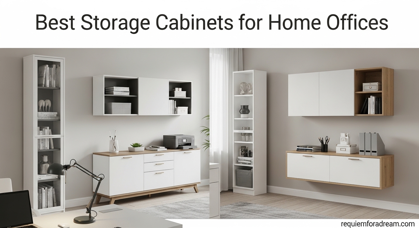 Best Storage Cabinets for Home Offices