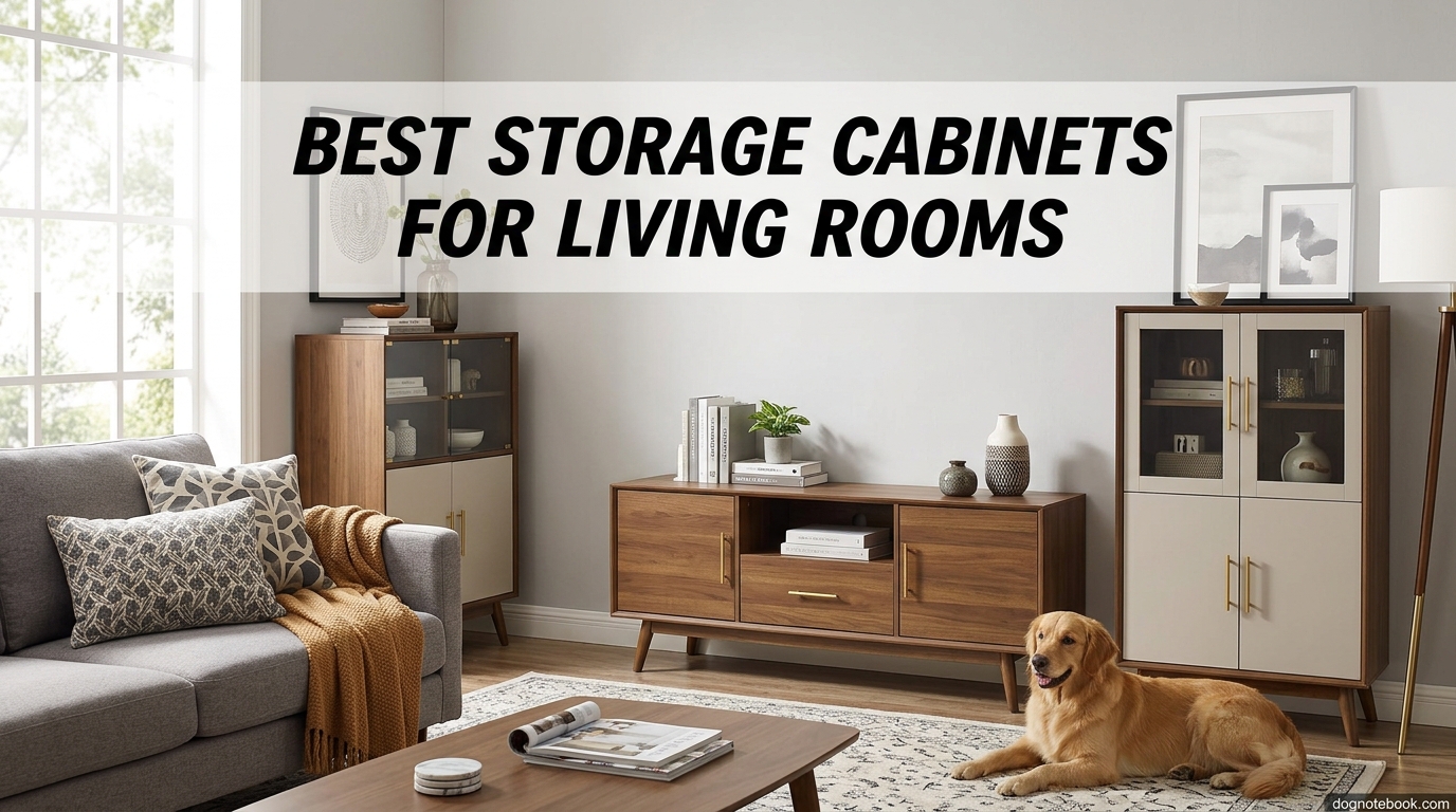 Best Storage Cabinets for Living Rooms