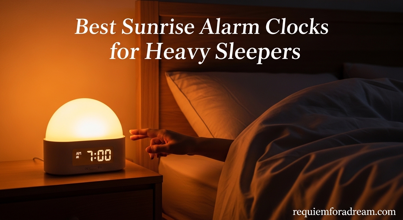 Best Sunrise Alarm Clocks for Heavy Sleepers