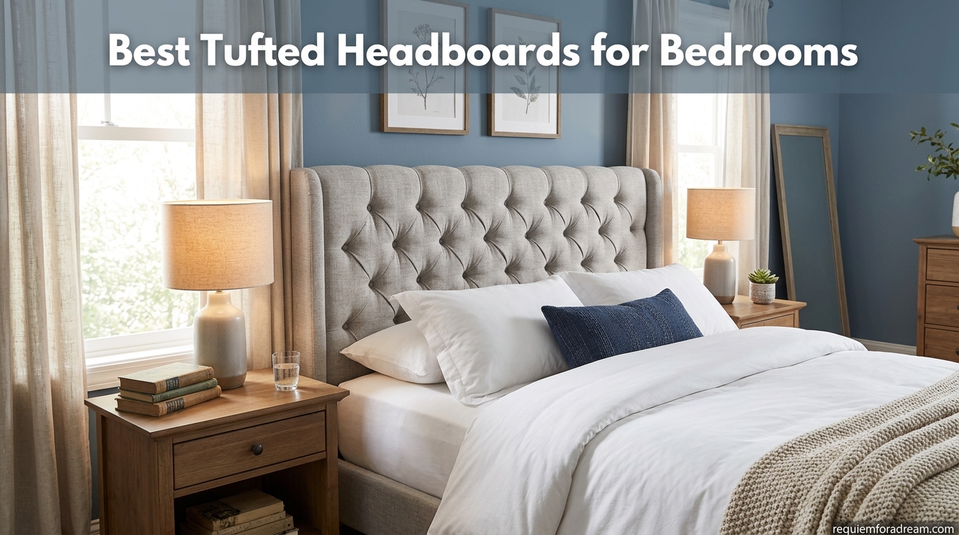 Best Tufted Headboards for Bedrooms